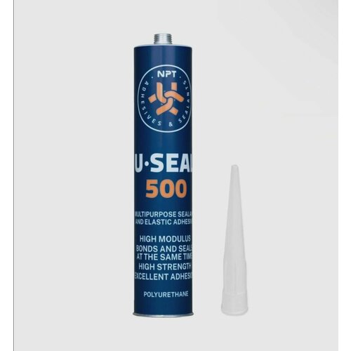 Герметик шовный, полиуретановый U-Seal 550FC , серый, 310мл