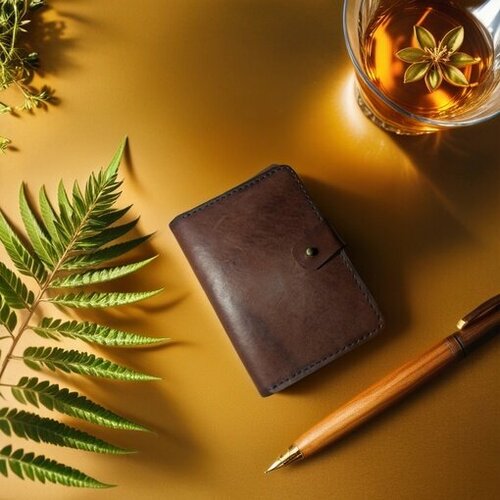 фото Кошелек три-в плюс, коричневый