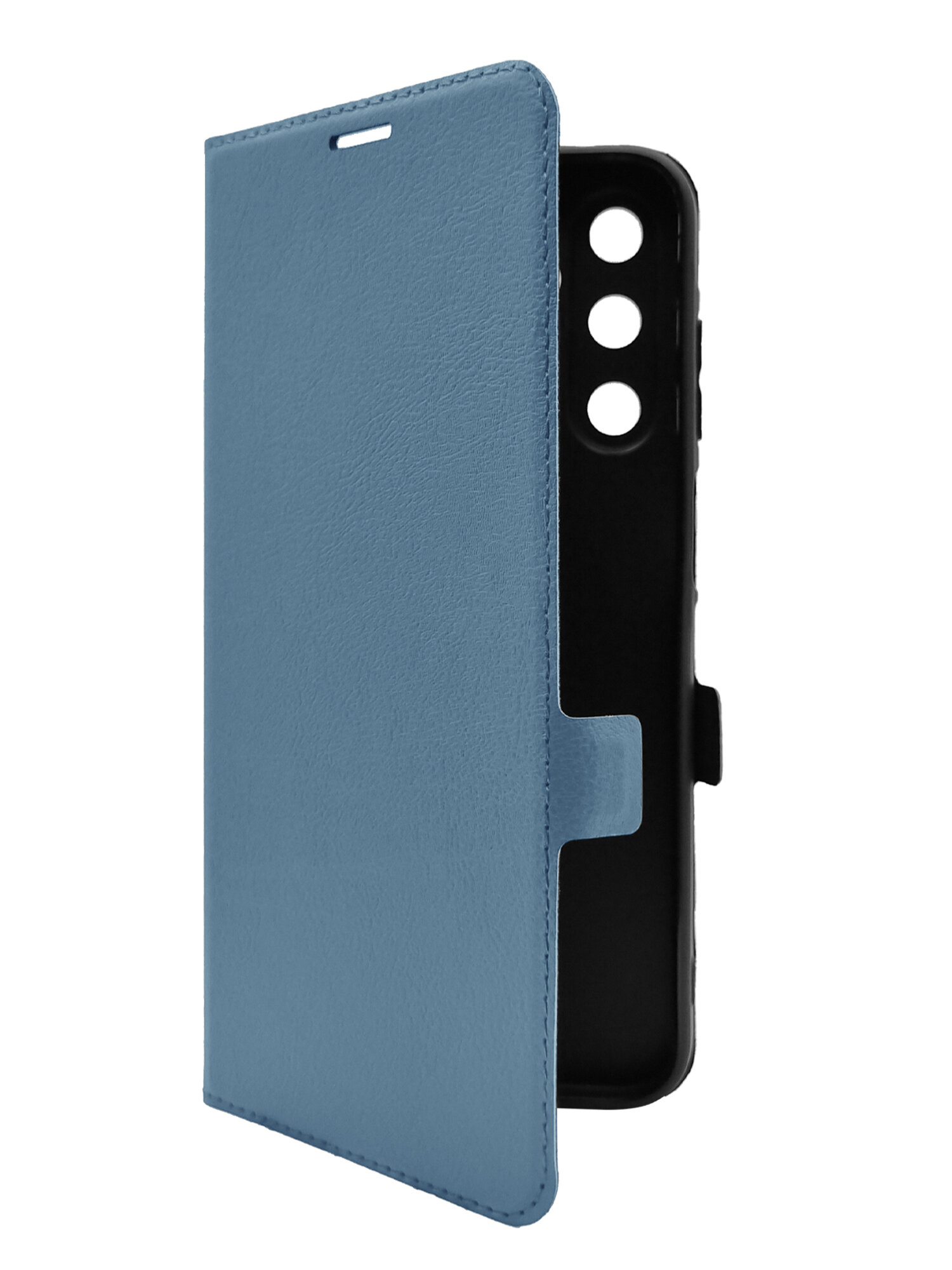 Чехол на Samsung Galaxy A15 (Самсунг Галакси А15) синий книжка эко-кожа с функцией подставки отделением для карт и магнитами Book case, Brozo