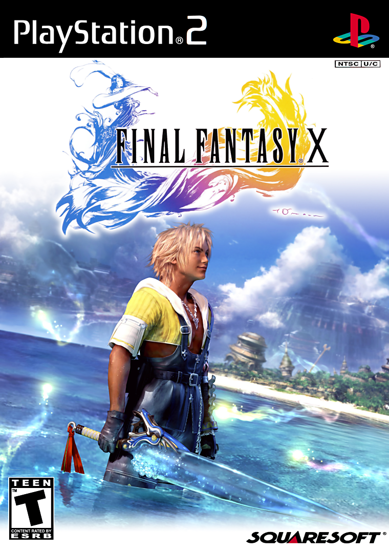 PS2 Final Fantasy X (английская версия) .