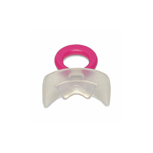 Вестибулярная пластина MUPPY с козырьком, мягкая, SMALL (с красным кольцом, от 3 до 5 лет). 934010