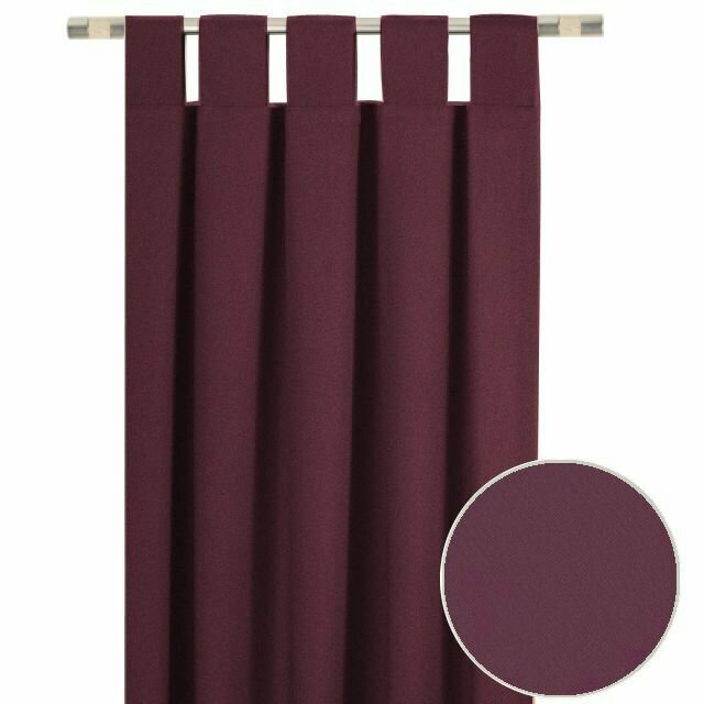 фото Шторы для примерочных кабин блэкаут на петлях - 1 штора ПР-П-1 (выс.210 см х шир. 150 см) Цвет шоколадные