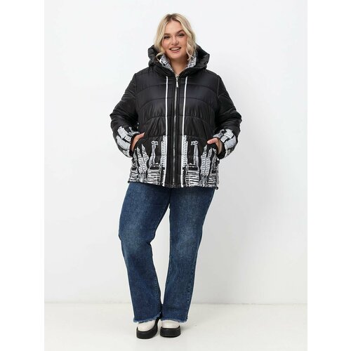 фото Куртка yaber, размер 52/54, черный