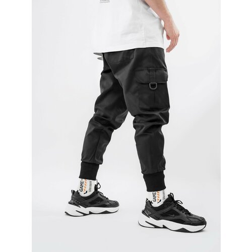 Брюки джоггеры ТИП, размер XL, черный