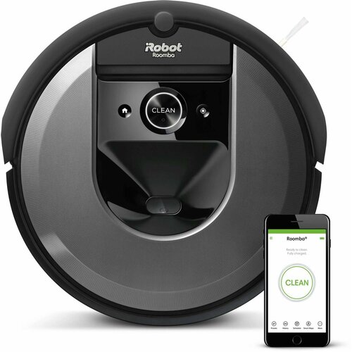 Робот-пылесос iRobot Roomba Combo i8 55Вт черный графит i817040rnd 7720000₽
