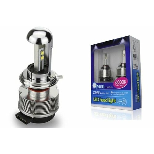 Комплект диодных ламп Delta H4 Hi Lo-40W - 2400 6000