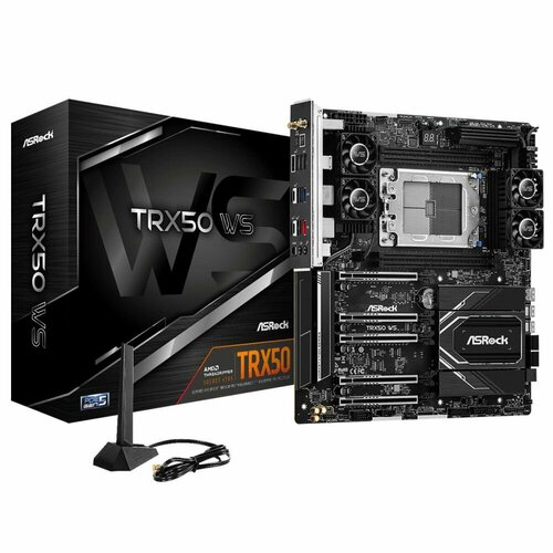 Материнская плата ASRock TRX50 WS Socket sTR5 AMD TRX50 10834600₽
