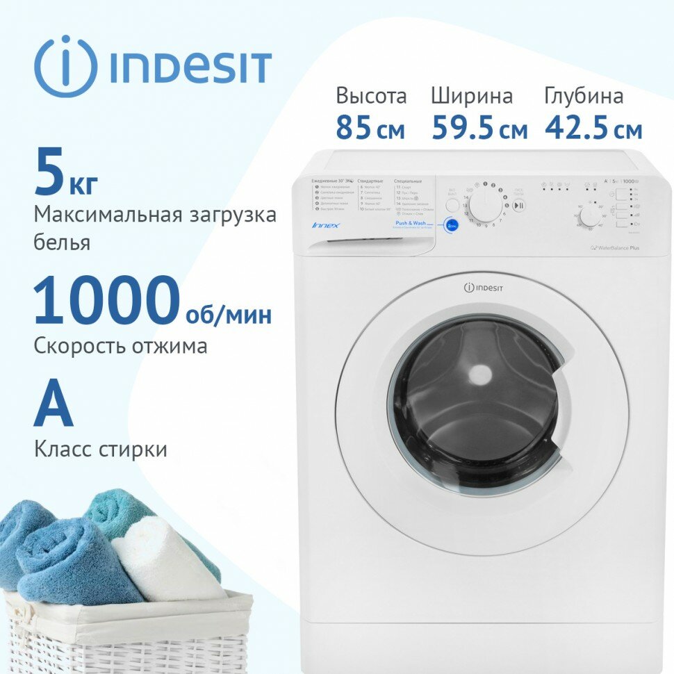 стиральная машина Indesit - фото №17