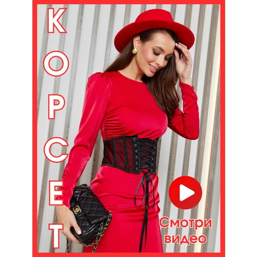 фото Корсет вечерний декоративный утягивающий пояс топ двусторонний gorodnov style