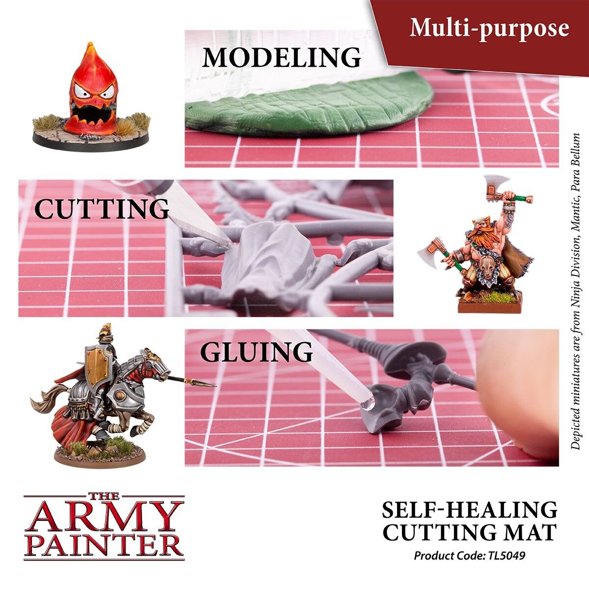 Коврик для моделирования Army Painter Self-healing Cutting Mat (2019)