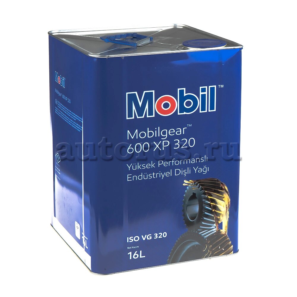 Масло редукторное MOBIL Mobilgear 600 XP 320 минеральное 16 л 155988