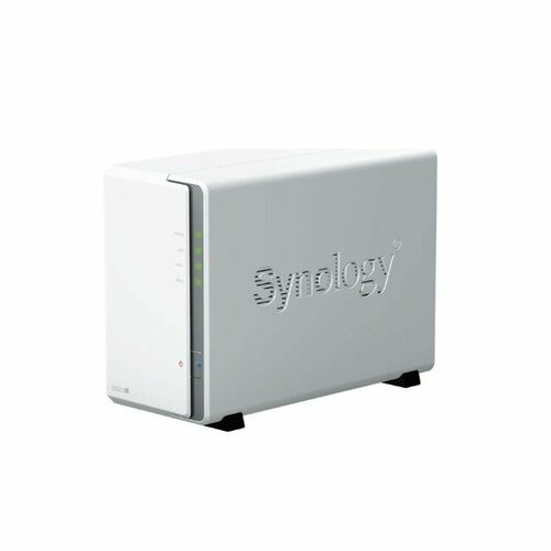 Система хранения данных Synology QC1,7Ghz/1Gb DDR4/RAID0,1, JBOD/upto 2HDDs SATA(3,5')/2xUSB3.2/1GigEth/iSCSI/2xIPcam(upto 12)/1xPS/1YW repl DS220j synology expansion unit for ds3622xs ds2422 upto 12hot plug hdds sata 3 5 or 2 5