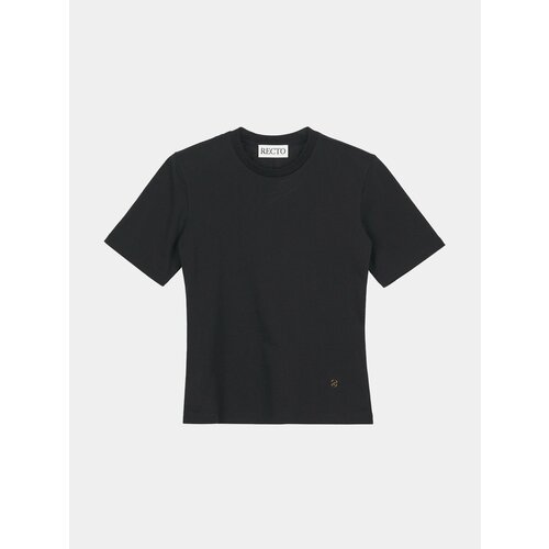 Футболка RECTO Rc Pad Detail, размер M, черный футболка recto rc embroidered размер s черный