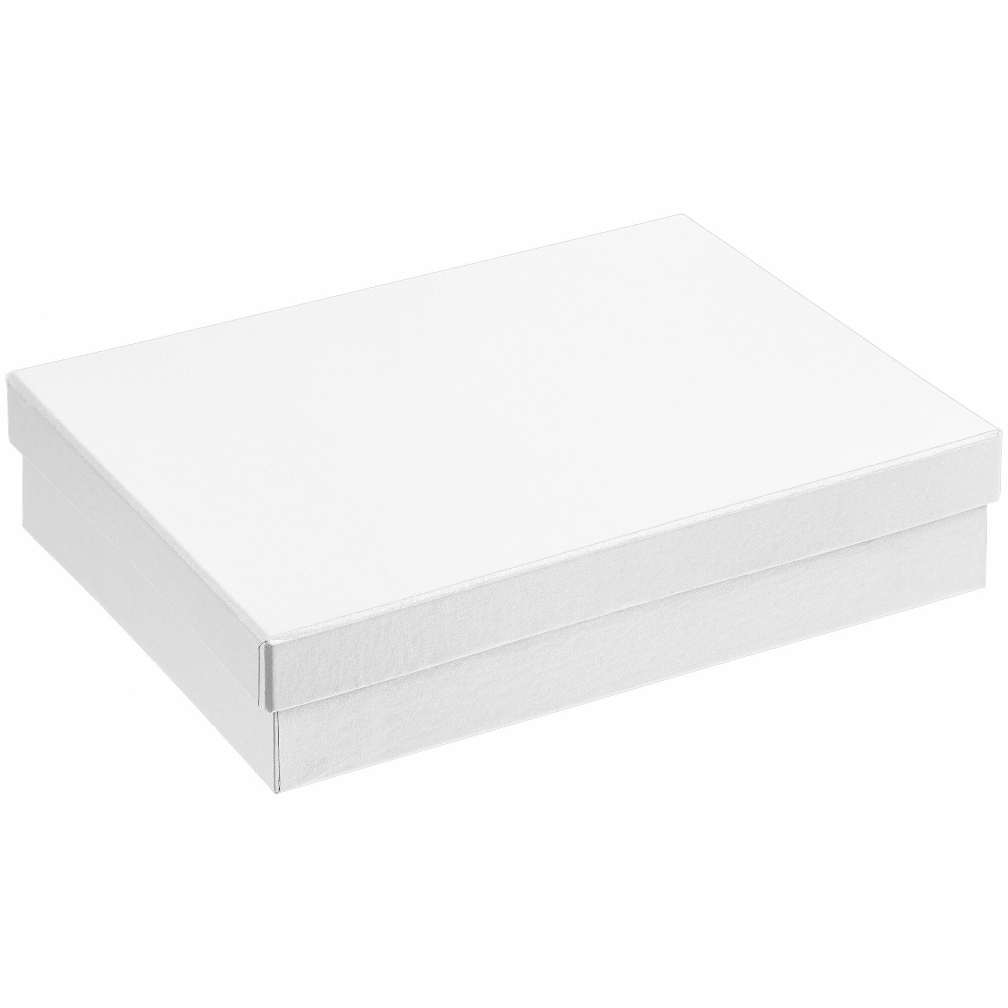 Белая подарочная коробка для упаковки 22х15х5 см, набор для праздника