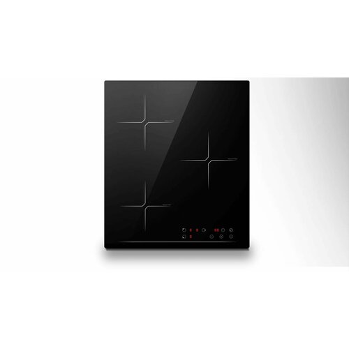 Индукционная варочная панель Simfer 45см 3 зоны нагрева сенсорное управление блокировка от детей защитное отключение индикация остаточного тепла 5 лет гарантии черный 2819000₽