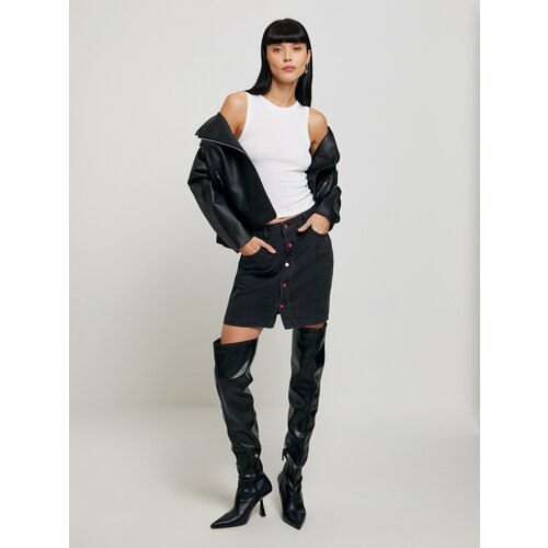 фото Юбка concept club, размер xs, серый