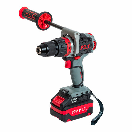 Дрель-шуруповерт аккумуляторная ударная бесщеточная PIT OnePower PSB20H-13C1 20В 4Ач Li-Ion 1 АКБ и ЗУ 1999000₽