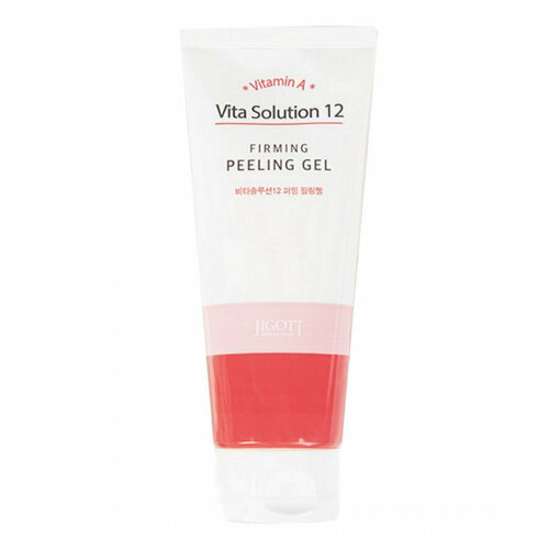 Jigott Укрепляющий пилинг-гель для лица / Vita Solution 12 Firming Peeling Gel, 180 мл укрепляющий пилинг гель для лица vita solution 12 firming peeling gel 180мл