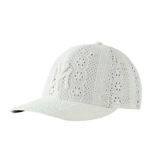 Кепка KITH Yankees Cotton Eyelet 59FIFTY Low Profile, размер M, белый кепка с вышивкой нью йорк янкиз 47 бордо