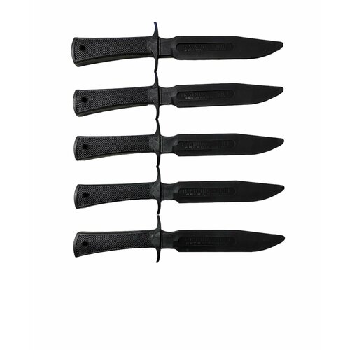Макет ножа, тренировочный, твёрдый, набор 5 шт