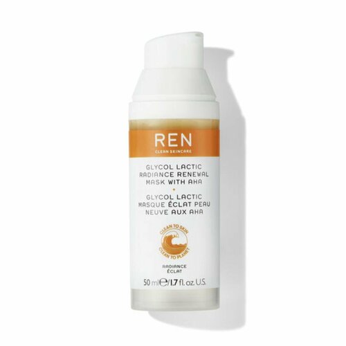 REN CLEAN SKINCARE гликолевая маска для лица Glycol Lactic Radiance Renewal Mask ,50 мл