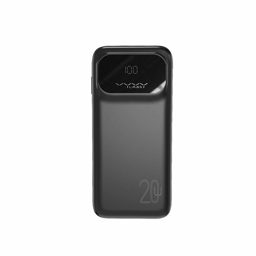 Внешний аккумулятор доп акб повербанк с цифровым дисплеем Vyvylabs Fast Charge 10000mAh 20W VBL0120-02 черный 287300₽