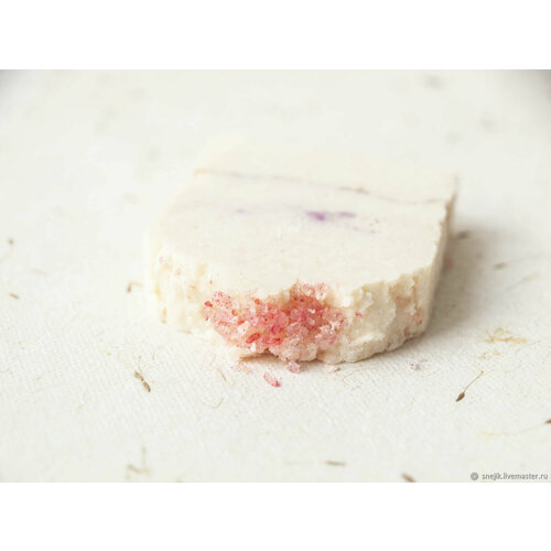 Мыло ручной работы натуральное твердое соляное 