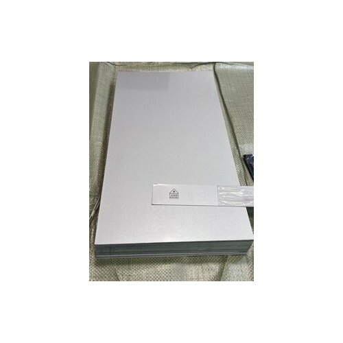 Алюминий анодированный серый металлик для гравировки CHE-Mark, лист 61x31x0,45 см