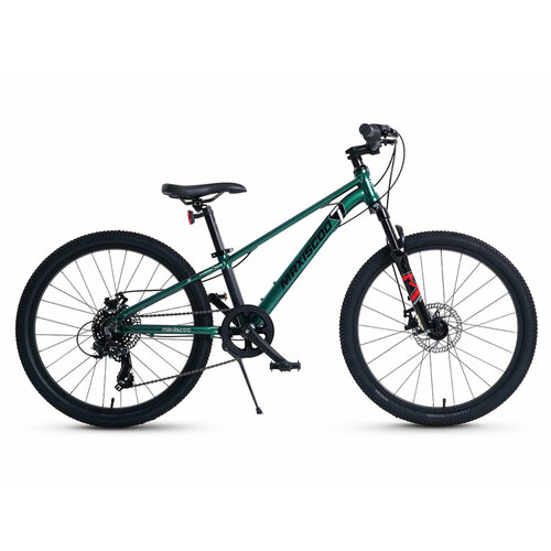 Подростковый велосипед Maxiscoo 7Bike Disc 24 2024 24 Зеленый 130-150 см 4390000₽