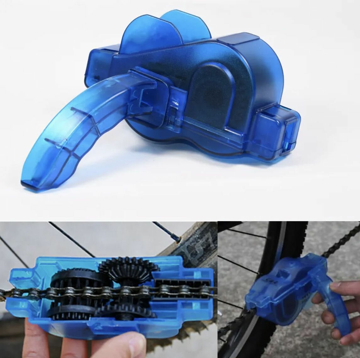 Набор инструментов для чистки и мойки велосипеда, 8 предметов — фото 1