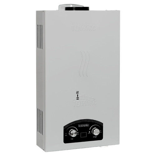 Газовая колонка Газовый проточный водонагреватель теплокс ГПВ-10-С серебро 11500₽