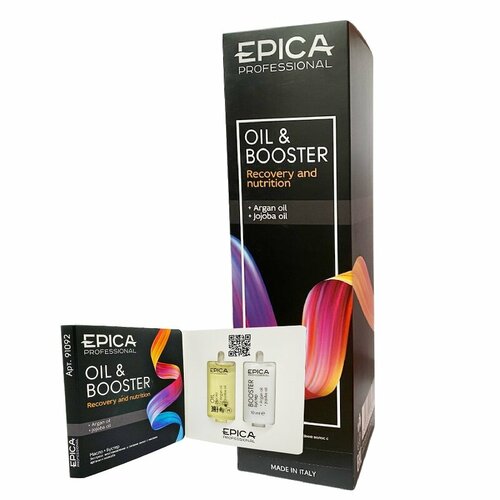 EPICA PROFESSIONAL Recovery And Nutrition Набор для ламинирования волос: Масло 10 мл + Бустер 10 мл