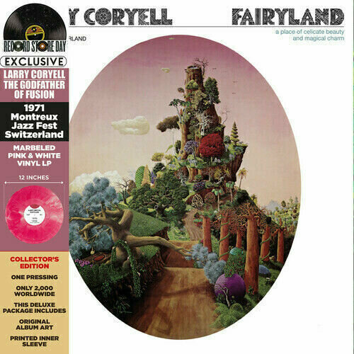 Виниловая пластинка Larry Coryell / Fairyland (Limited Pink/White Marbled Vinyl) (LP) виниловая пластинка larry coryell fairyland lp