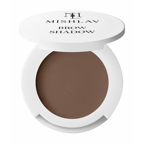 MISHLAV Тени для бровей Mishlav, 2 г, коричневый