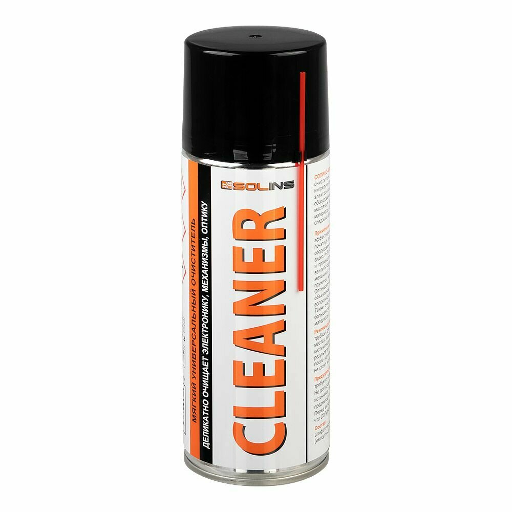 фото Спрей-очиститель Solins Cleaner (спиртовой очиститель для электронного оборудования) 400 мл