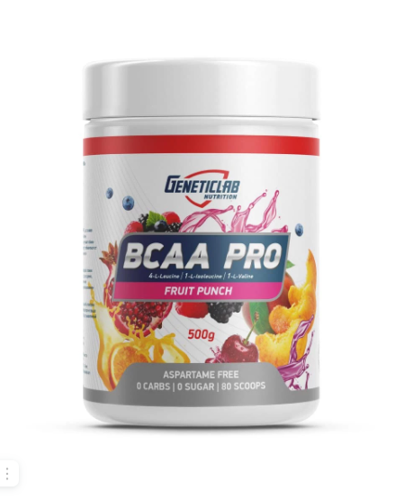 GeneticLab BCAA Pro 500 г (Фруктовый пунш)