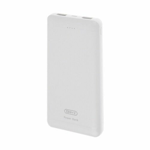 Внешний аккумулятор BYZ W3 10000 мАч 2 USB 1 Type-C 21 А PD белый 226400₽