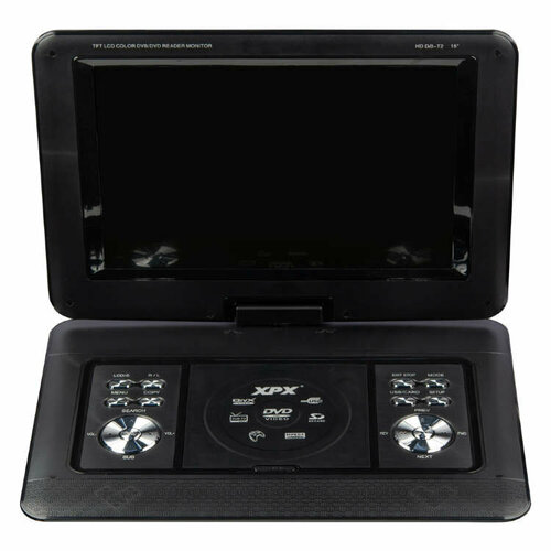 Портативный телевизор XPX EA-1569L с DVD и DVB-T2 15 1366x768 12326₽