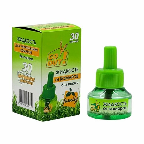 Жидкость от комаров без запаха 30 ночей 