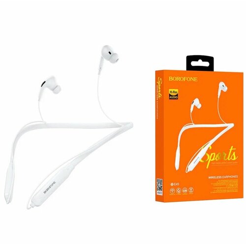 Наушники для спорта BOROFONE E 45 white 98900₽