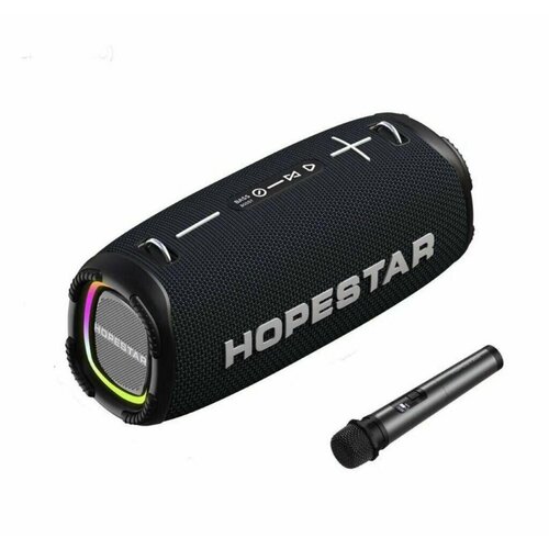 Беспроводная портативная колонка Hopestar A6 Max, черная, Bluetooth, TWS, IPX6