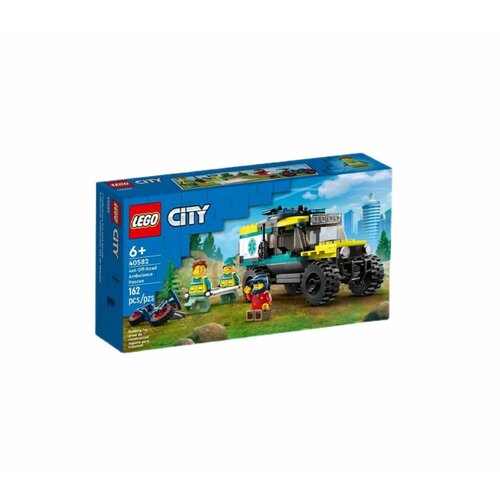 Конструктор LEGO City 4x4 Off-Road Ambulance Rescue Limited Edition 40582