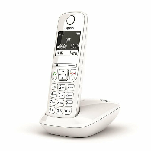 Радиотелефон Dect Gigaset AS690 RUS SYS белый радиотелефон dect gigaset a270 sys rus white s30852 h2812 s302