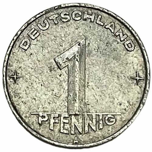 ГДР 1 пфенниг 1952 г. (A) монета германия гдр 1 пфенниг 1985