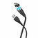 Кабель USB HOCO X63 Racer USB - Lightning магнитный, 2.4А, 1 м, ч...
