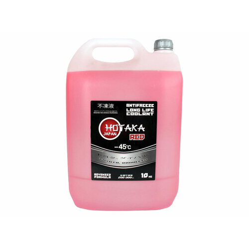 Антифриз красный Hotaka Red Long Life Coolant 10кг