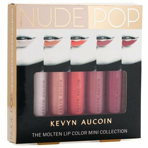 Набор для губ Kevyn Aucoin - Nude Pop The Molten Lip Color Mini Collection