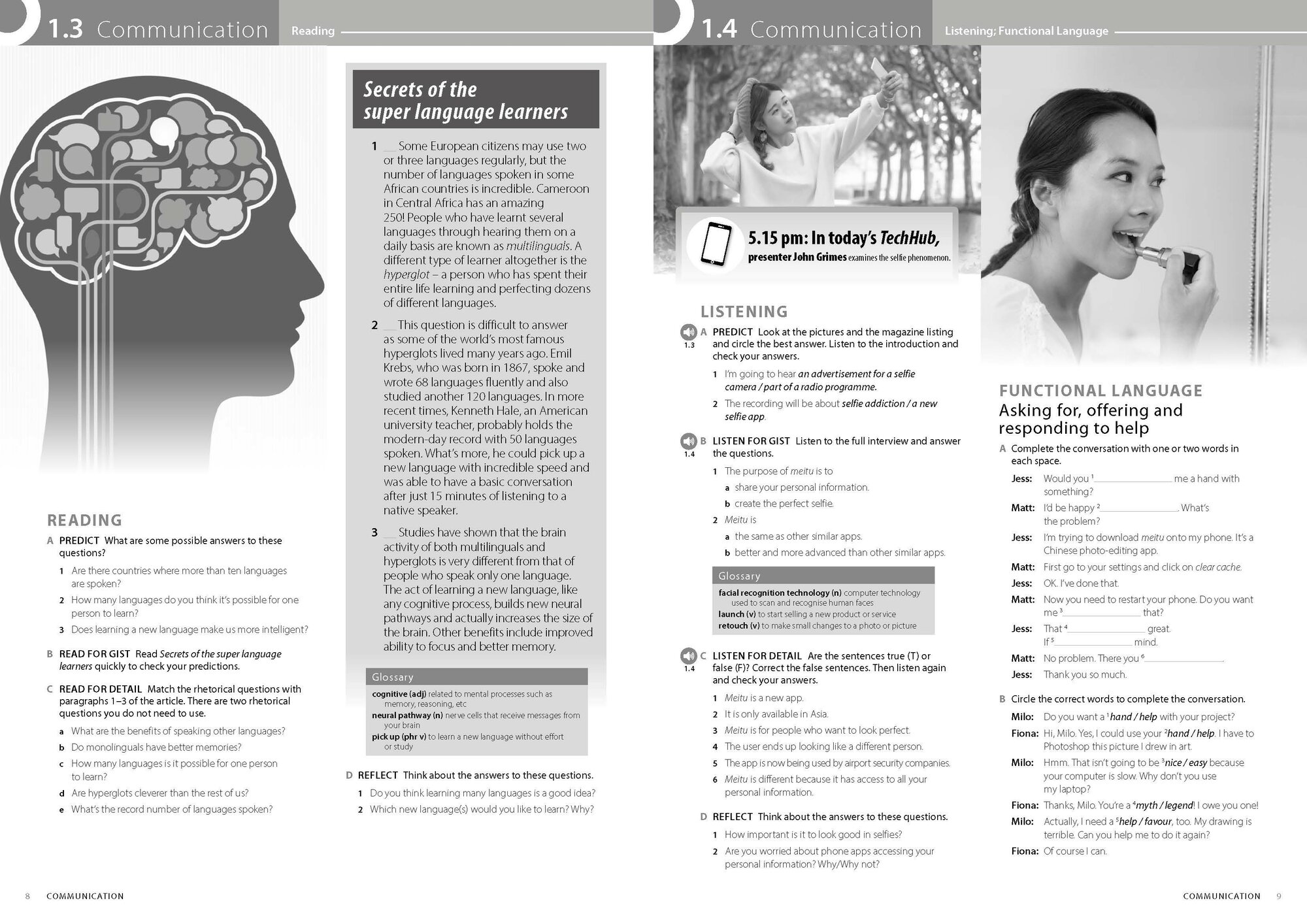 Language Hub B1 Intermediate Workbook with Key access to Audio - фото №4