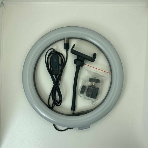 Кольцевая лампа 3 режима свечения D-26cм Штатив 179000₽