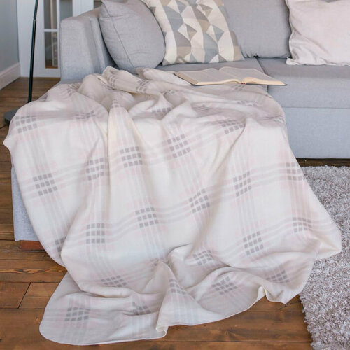 Плед ARDENZA BASIC 130х170см бежевый флис 160гм пэ 100 796₽